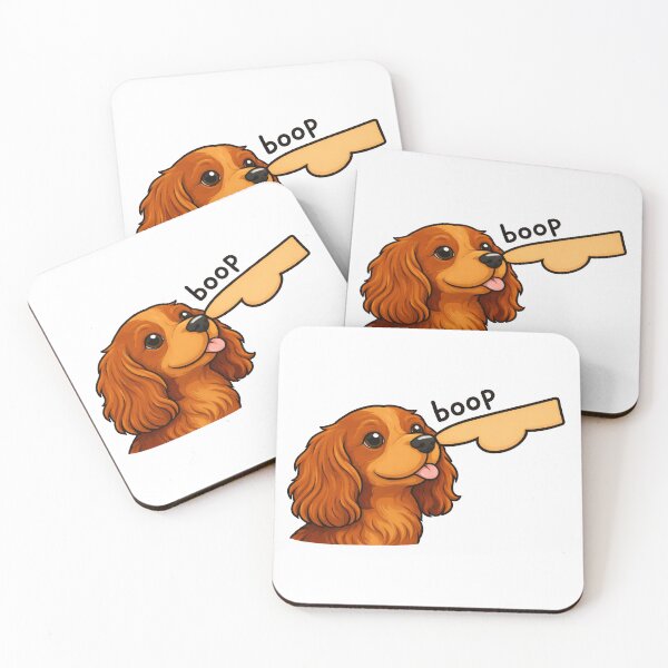 Item preview, Booped on the Nose Ruby Cavalier  designed and sold by Kaurisdigital.
