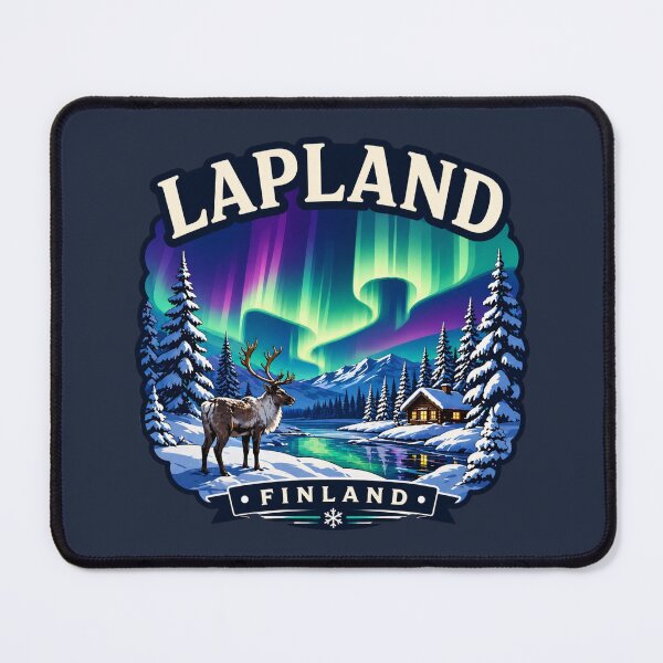 Item preview, Lapland, Finland - Northern Lights designed and sold by Myra365Art.