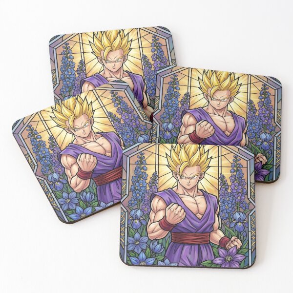 Item preview, Scholar Saiyan Stained Glass designed and sold by Thunderbelts.
