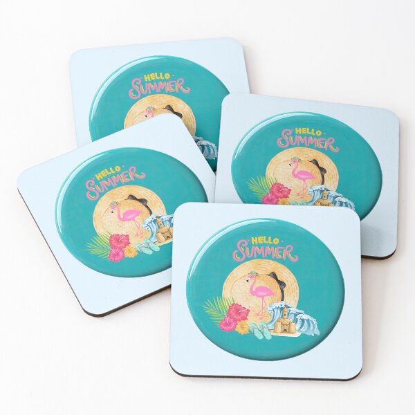 Item preview, Tropical Flamingo Summer Vacation  designed and sold by Kiraguapa.