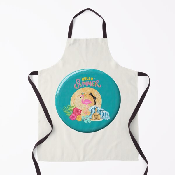 Item preview, Tropical Flamingo Summer Vacation designed and sold by Kiraguapa.
