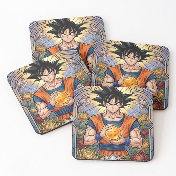 Item preview, Kakarot Warrior Stained Glass designed and sold by Thunderbelts.