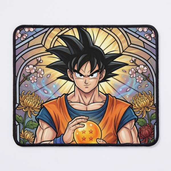 Item preview, Kakarot Warrior Stained Glass designed and sold by Thunderbelts.
