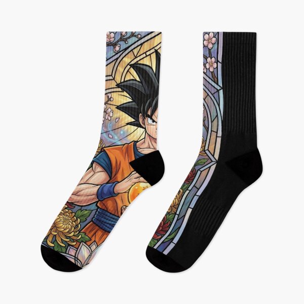 Item preview, Kakarot Warrior Stained Glass designed and sold by Thunderbelts.