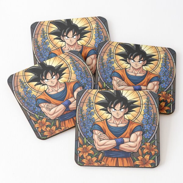 Item preview, Saiyan Hero Stained Glass designed and sold by Thunderbelts.