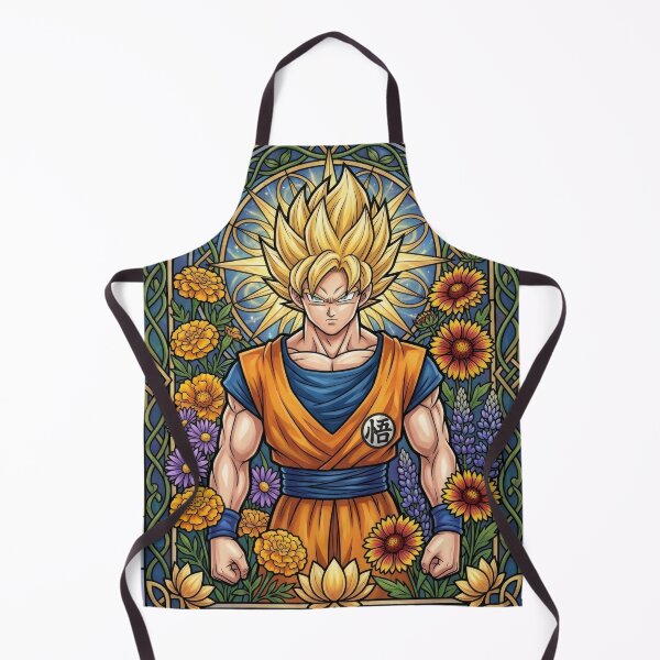 Item preview, Saiyan Hero Stained Glass designed and sold by Thunderbelts.