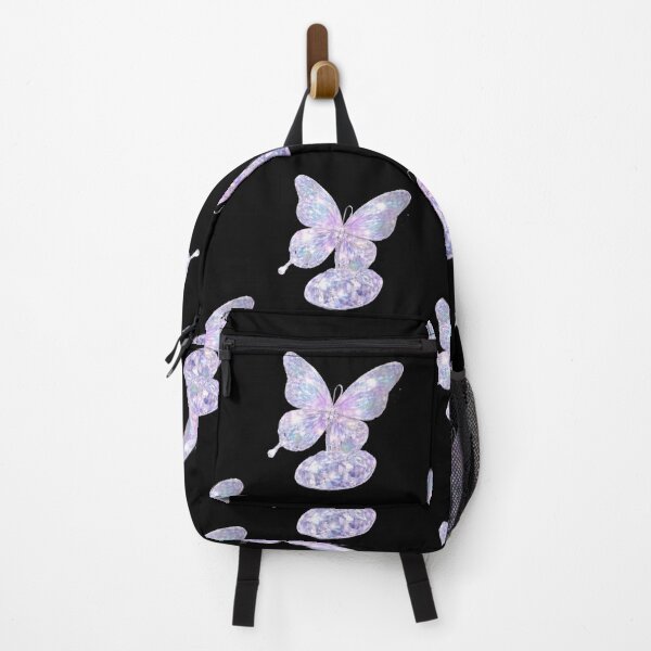 Item preview, Luxury Crystal Pastel Butterfly Art | Glass Design designed and sold by Rawafi Art Studio.