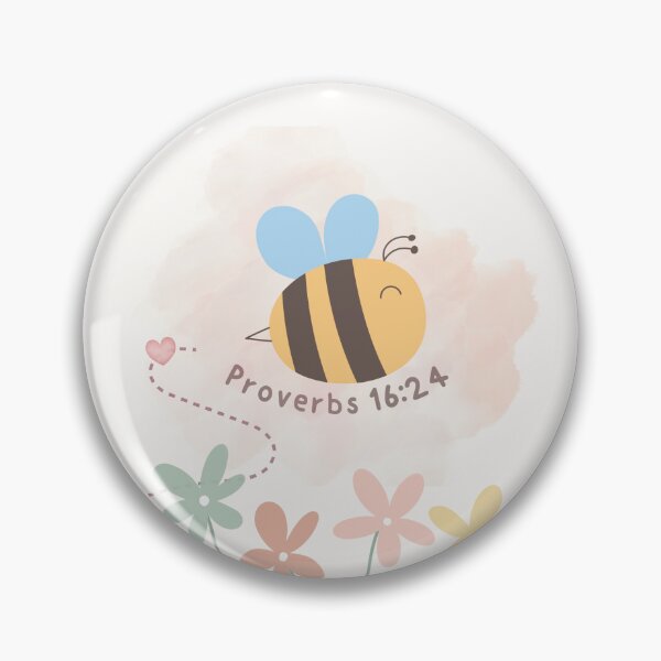 Item preview, Bee Sweet: Proverbs 16:24 designed and sold by N-STUDIOLAB.