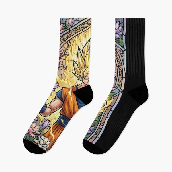 Item preview, Super Saiyan Stained Glass designed and sold by Thunderbelts.