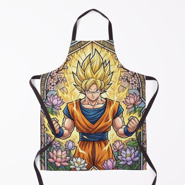 Item preview, Super Saiyan Stained Glass designed and sold by Thunderbelts.