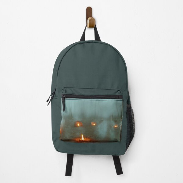 Item preview, Mystical Forest Fireflies: Gothic Foggy Landscape Art designed and sold by Apex_Visuals.