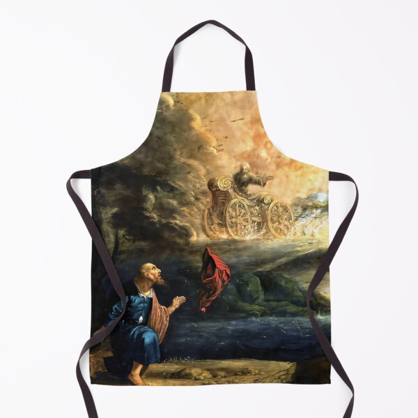 Item preview, Elijah Taken to Heaven with the Chariot of Fire designed and sold by Jon-Baran.