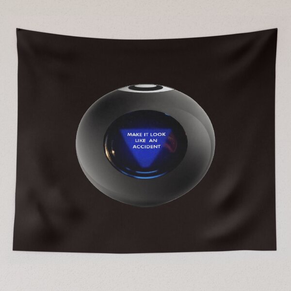 Item preview, 8 ball answer look like accident logo designed and sold by VWscout2.