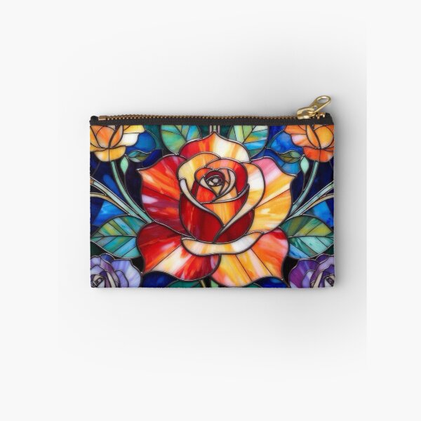 Item preview, Roses in Stained Glass designed and sold by TinCatOutPost.