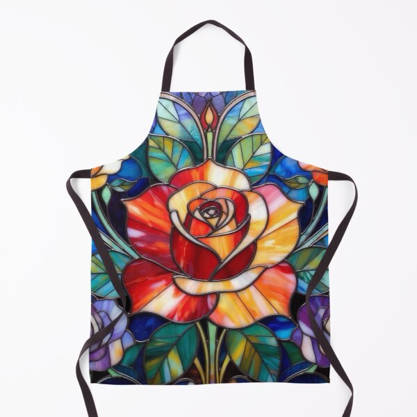 Item preview, Roses in Stained Glass designed and sold by TinCatOutPost.