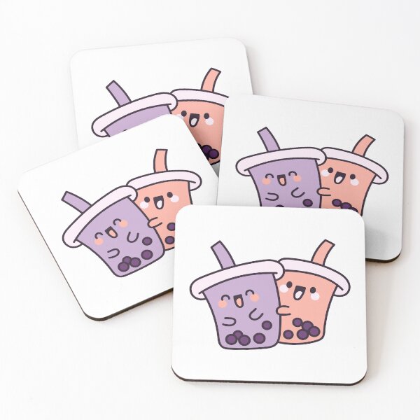 Item preview, Cute Kawaii Bubble Tea Friends Chibi Boba designed and sold by debbiebento.