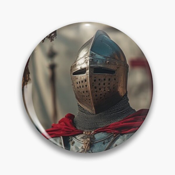 Item preview, Medieval Knight with Red Banner designed and sold by RKKACMB.