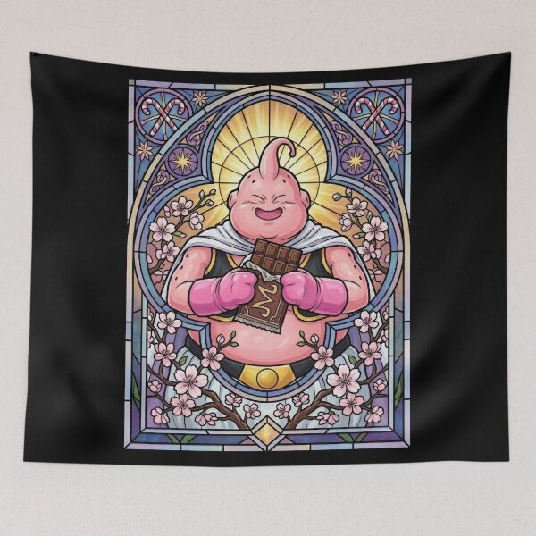Item preview, Pink Menace Stained Glass designed and sold by Thunderbelts.