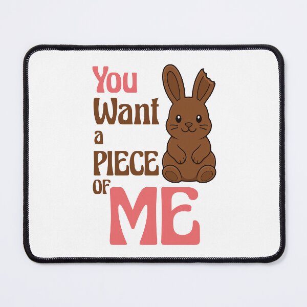 Item preview, You Want a Piece of Me Funny Chocolate Bunny Easter Shirt designed and sold by artetotal.