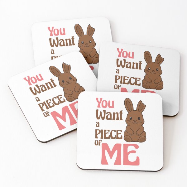 Item preview, You Want a Piece of Me Funny Chocolate Bunny Easter Shirt designed and sold by artetotal.