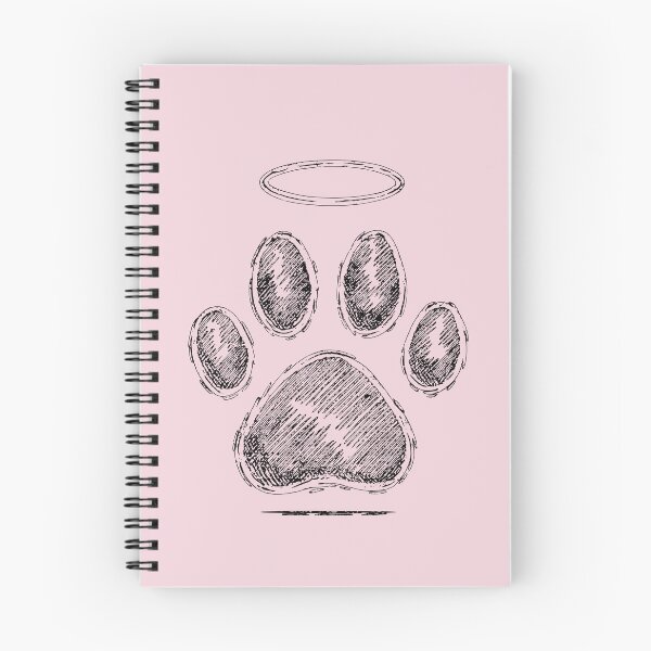 Item preview, Halo Paw Print Pet Memorial Design designed and sold by Corvoria.