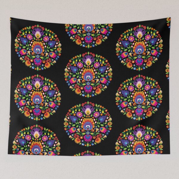 Item preview, Circle of Wycinanki Blossoms designed and sold by FK-UK.