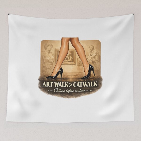 Item preview, Art Walk Over Catwalk Museum Fashion designed and sold by Dresut.