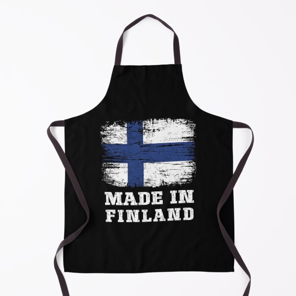 Item preview, Made in Finland Vintage Distressed Flag Finnish Pride designed and sold by Dmetalx Art Apparel.