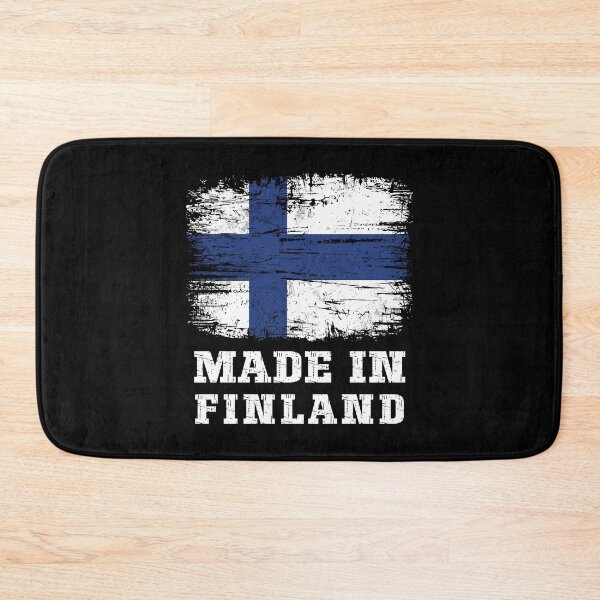 Item preview, Made in Finland Vintage Distressed Flag Finnish Pride designed and sold by Dmetalx Art Apparel.