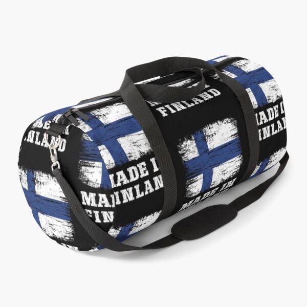 Item preview, Made in Finland Vintage Distressed Flag Finnish Pride designed and sold by Dmetalx Art Apparel.