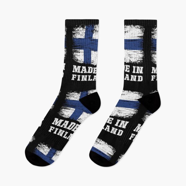 Item preview, Made in Finland Vintage Distressed Flag Finnish Pride designed and sold by Dmetalx Art Apparel.