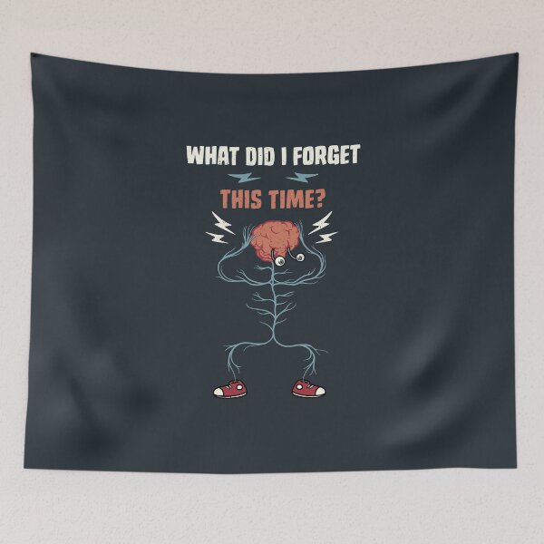 Item preview, What Did I Forget This Time? designed and sold by Tobe Fonseca®.