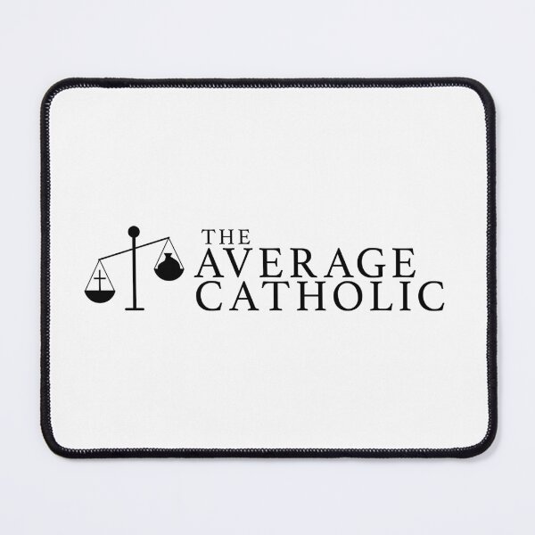 Item preview, The Average Catholic Logo (Black font) designed and sold by The Average Catholic.