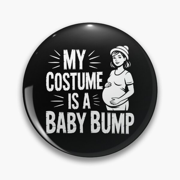 Item preview, My Costume Is A Baby Bump designed and sold by theartfulaspie.