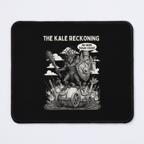 Item preview, The Kale Reckoning Funny Gym Shirt - No More Sugar Crush Vegan Fitness designed and sold by EverClassic.