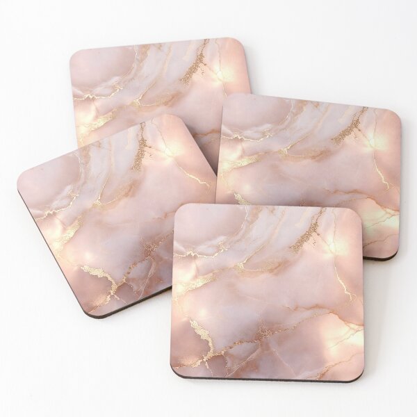 Item preview, Pink and Gold Marble Texture designed and sold by IntelliMindDesigns.