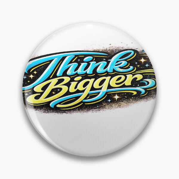 Item preview, Think Bigger Motivational Neon  designed and sold by AONLINE  .