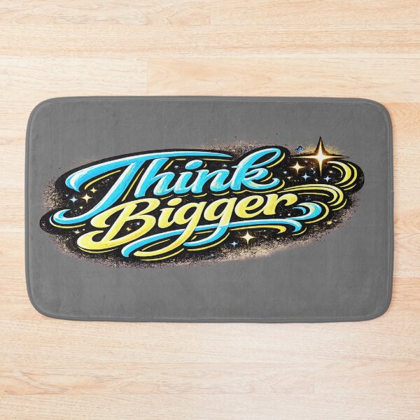 Item preview, Think Bigger Motivational Neon  designed and sold by AONLINE  .