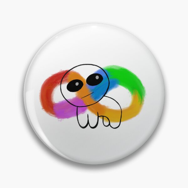 Item preview, Autism Tbh Creature Rainbow Neurodiverse Infinity (See-Through)  designed and sold by gaydragongeek.