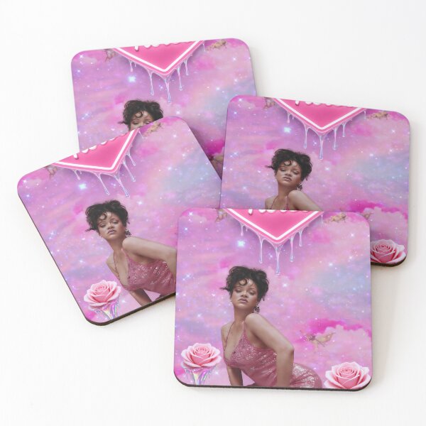 Item preview, Rihanna Heartbreak Hotel Melting Neon Collage designed and sold by y2kponyclub.