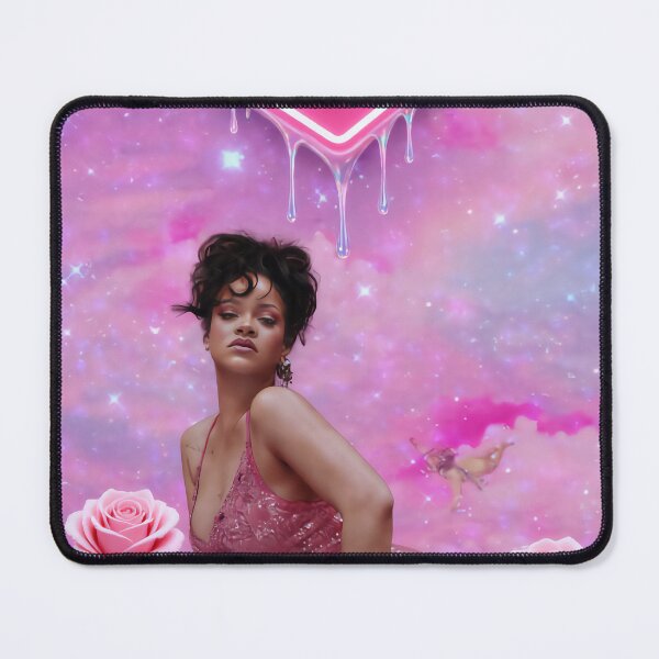 Item preview, Rihanna Heartbreak Hotel Melting Neon Collage designed and sold by y2kponyclub.