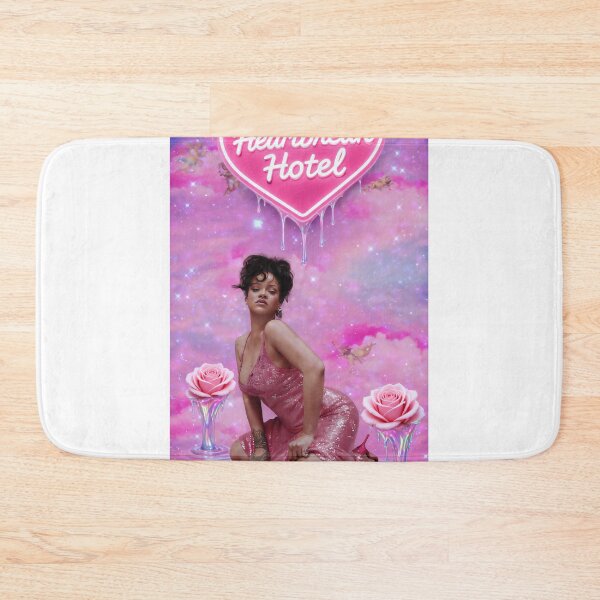 Item preview, Rihanna Heartbreak Hotel Melting Neon Collage designed and sold by y2kponyclub.