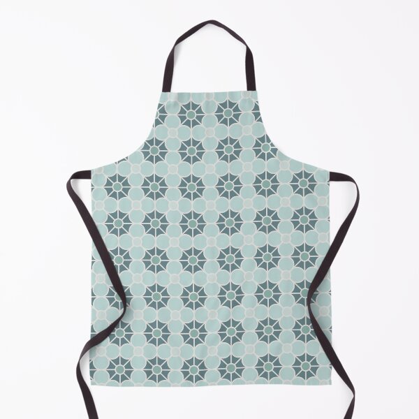 Item preview, Geometric Pattern: Plumeria: Seafoam designed and sold by Red Wolf.
