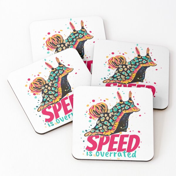 Item preview, Speed is Overrated - Colorful Snail Art designed and sold by ArtdeGwo.