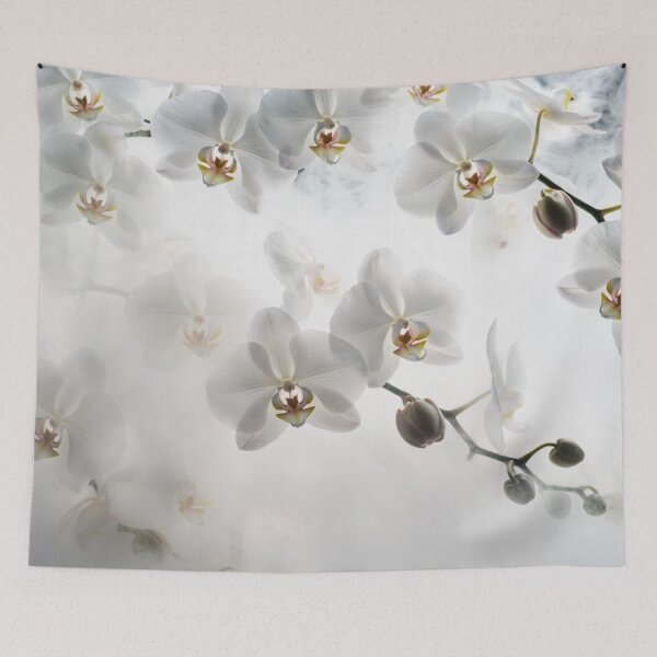 Item preview, Elegant White Orchids in Misty Light designed and sold by IntelliMindDesigns.