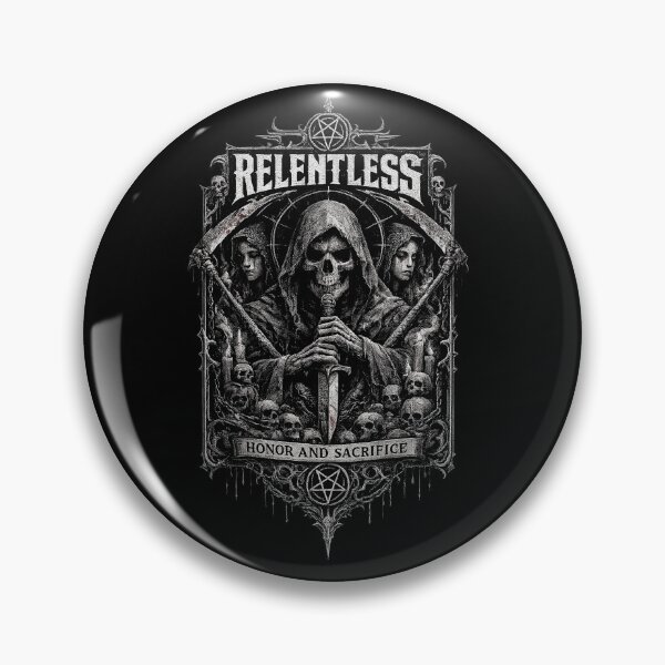 Item preview, Relentless: Honor and Sacrifice Grim Reaper Gothic Artwork designed and sold by NBT-NOVA.