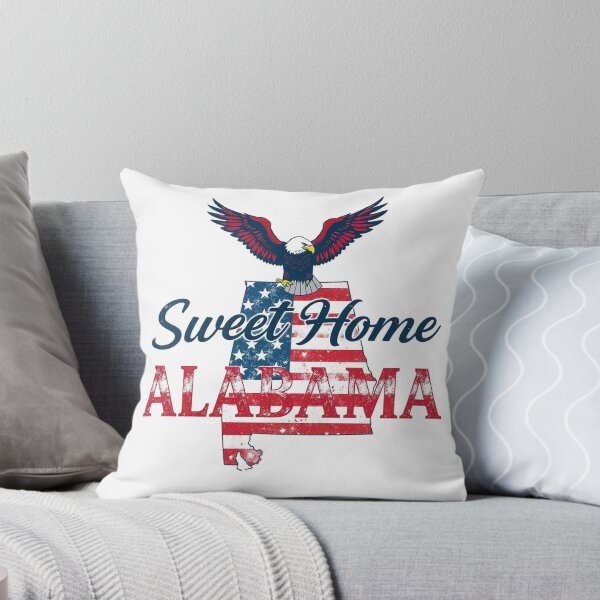 Item preview, Sweet Home Alabama Patriotic Flag Eagle Vintage Design designed and sold by Petringo.