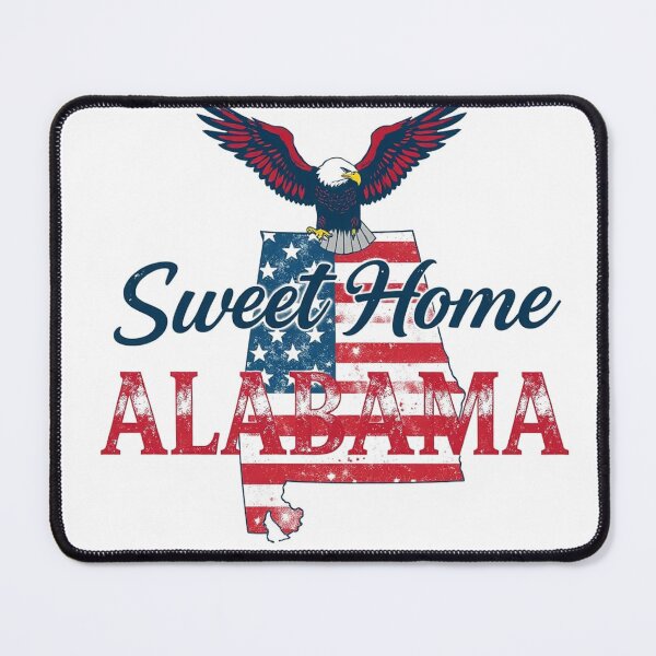 Item preview, Sweet Home Alabama Patriotic Flag Eagle Vintage Design designed and sold by Petringo.
