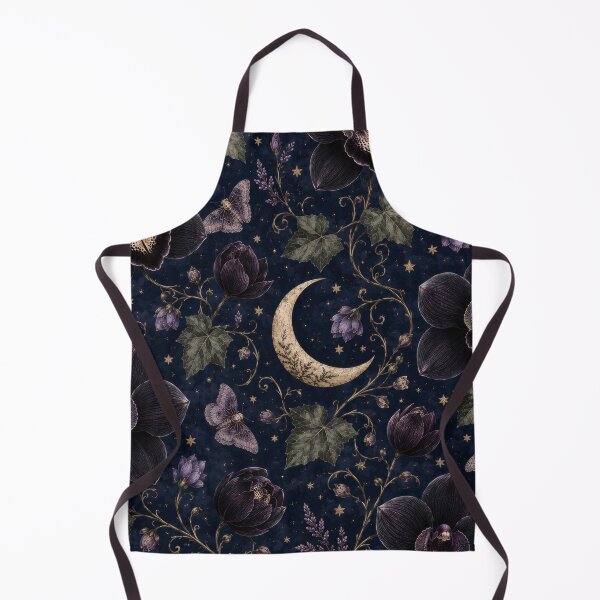 Item preview, Black Orchid Moonlit Garden Gothic Botanical Blooms designed and sold by scicilysimonee.