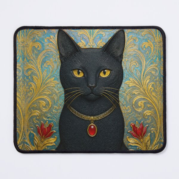 Item preview, Ornate Cat #1 designed and sold by Andy Gambino Art.